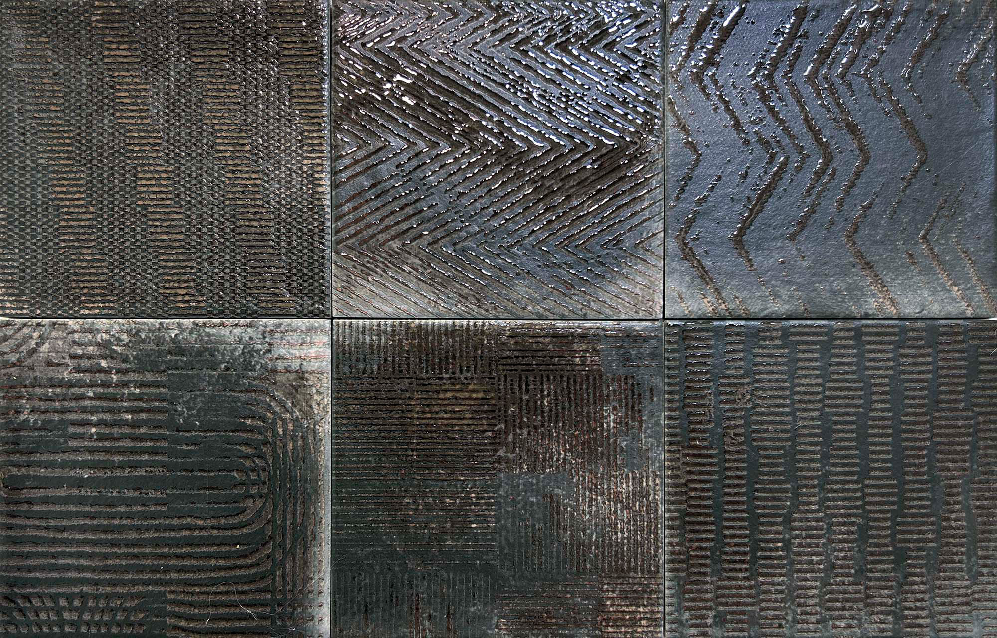 BERET COAL MATT DECOR | Mayolica