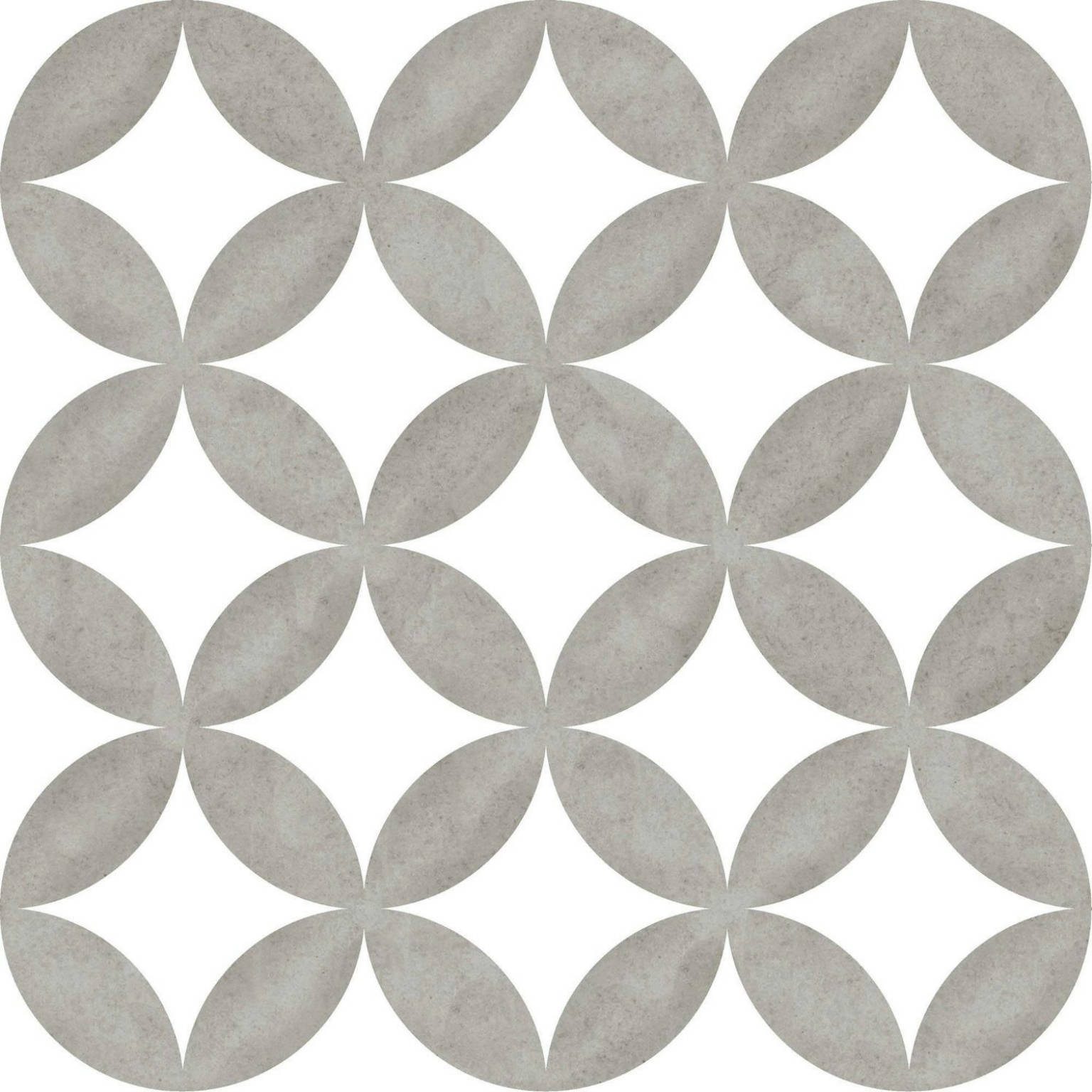 District Circles Grey Porc. | Mayolica