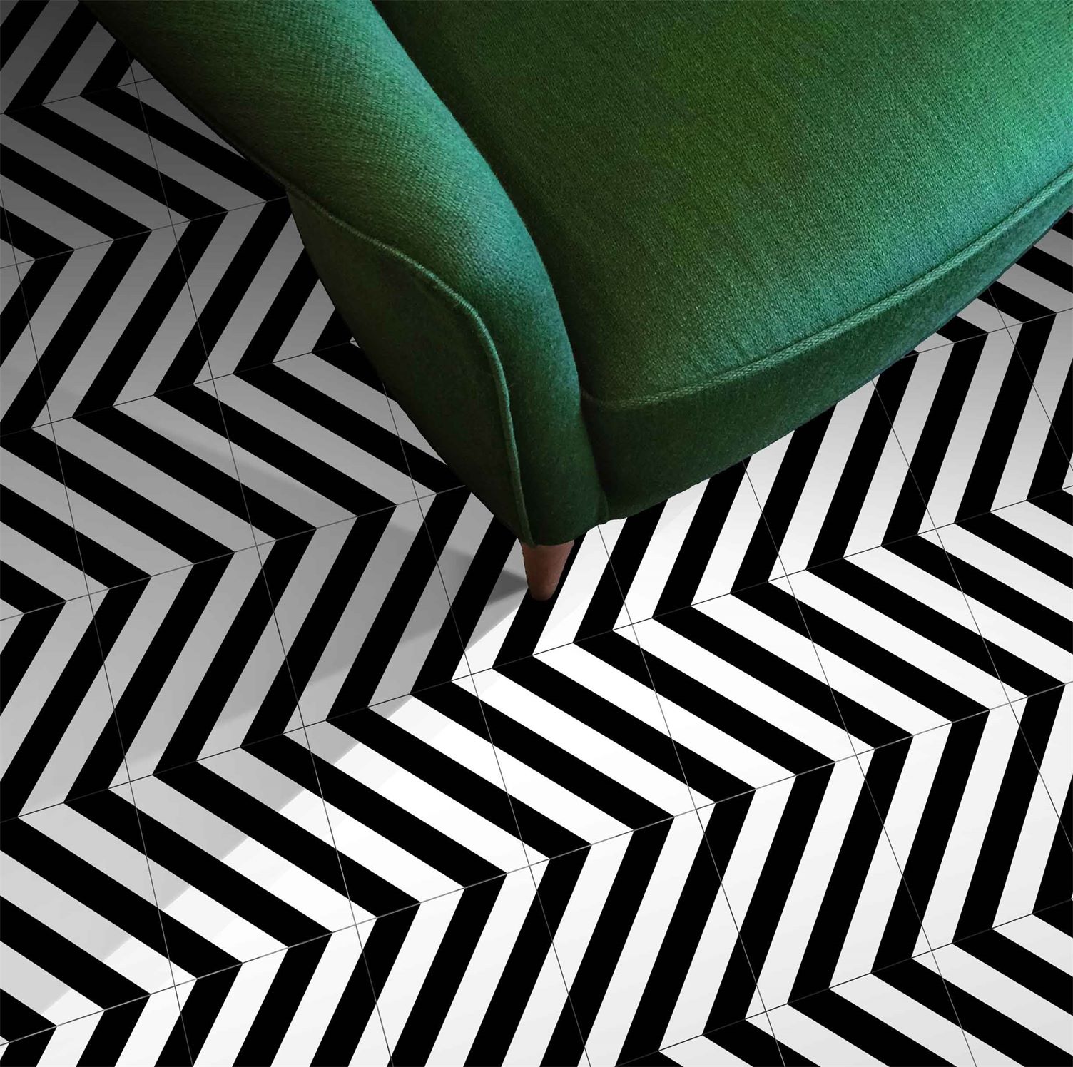 District Lines Black | Mayolica